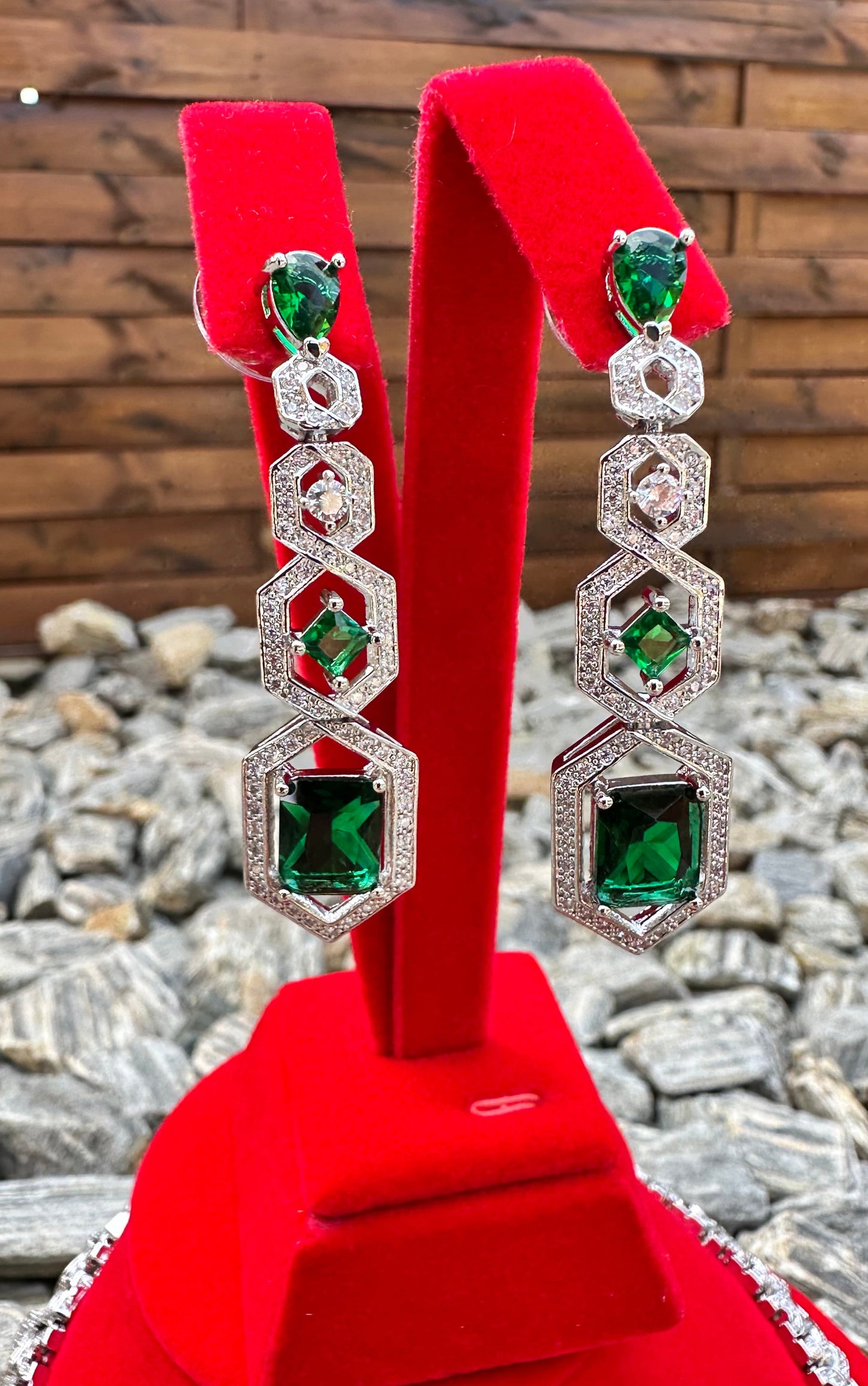 Wave Necklace & Earring Set
