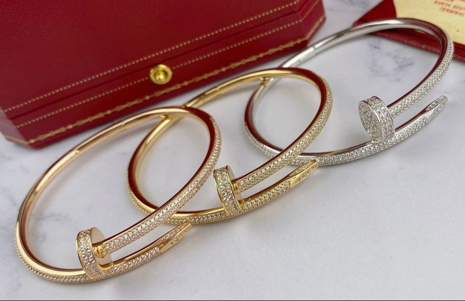 Iced Out Naill Bangle