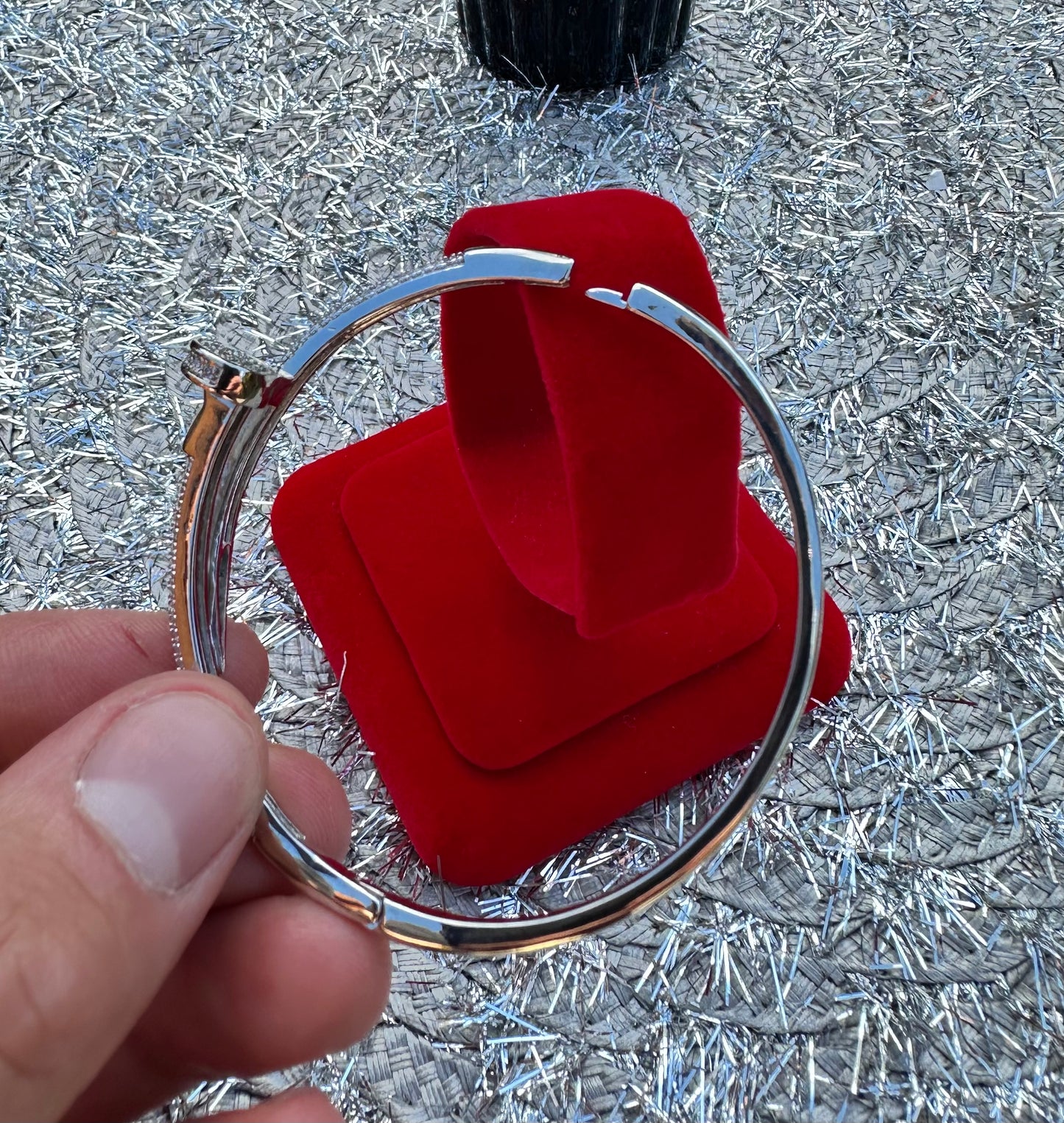 Nail Cuff Bangle