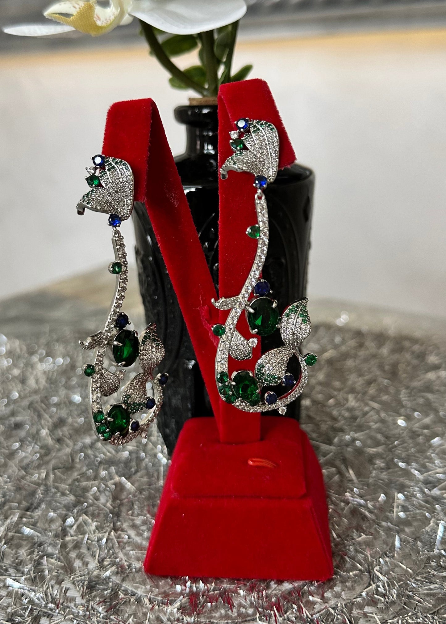Majestic Vine Artisan Earrings
