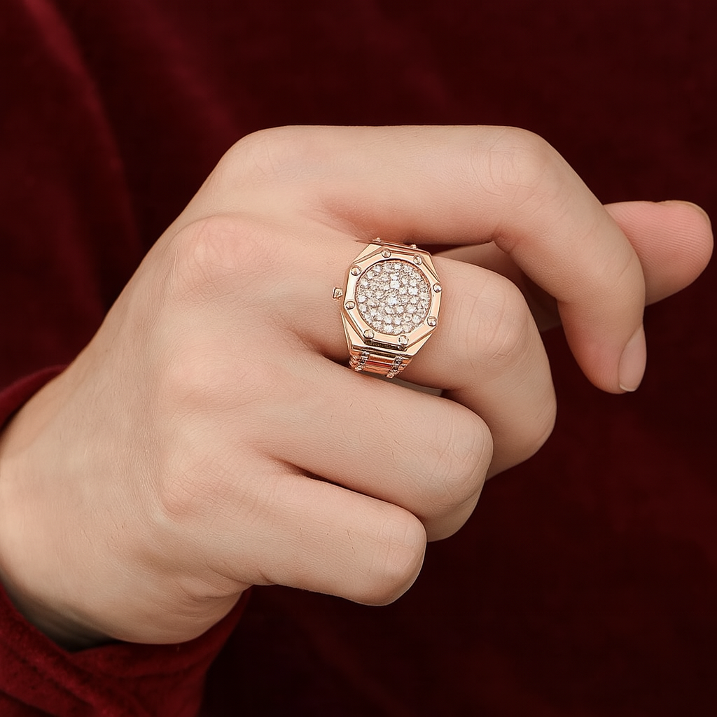 Royal Oak Pavé Ring