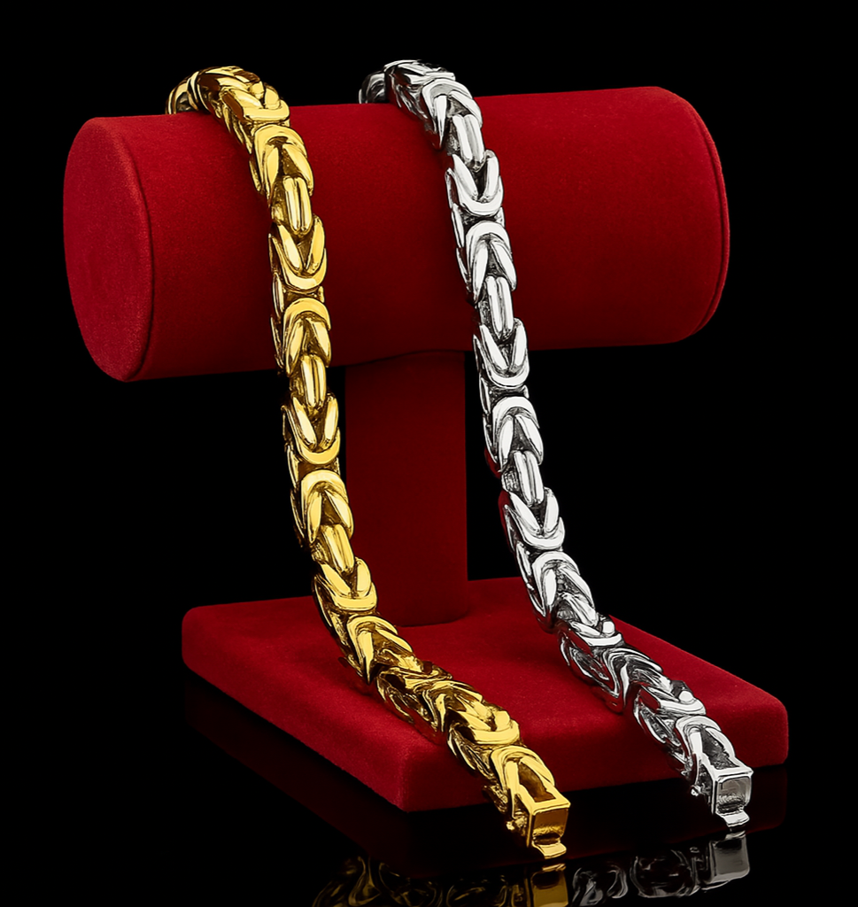8mm Byzantine Bracelet