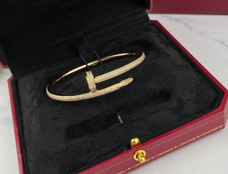Iced Out Naill Bangle
