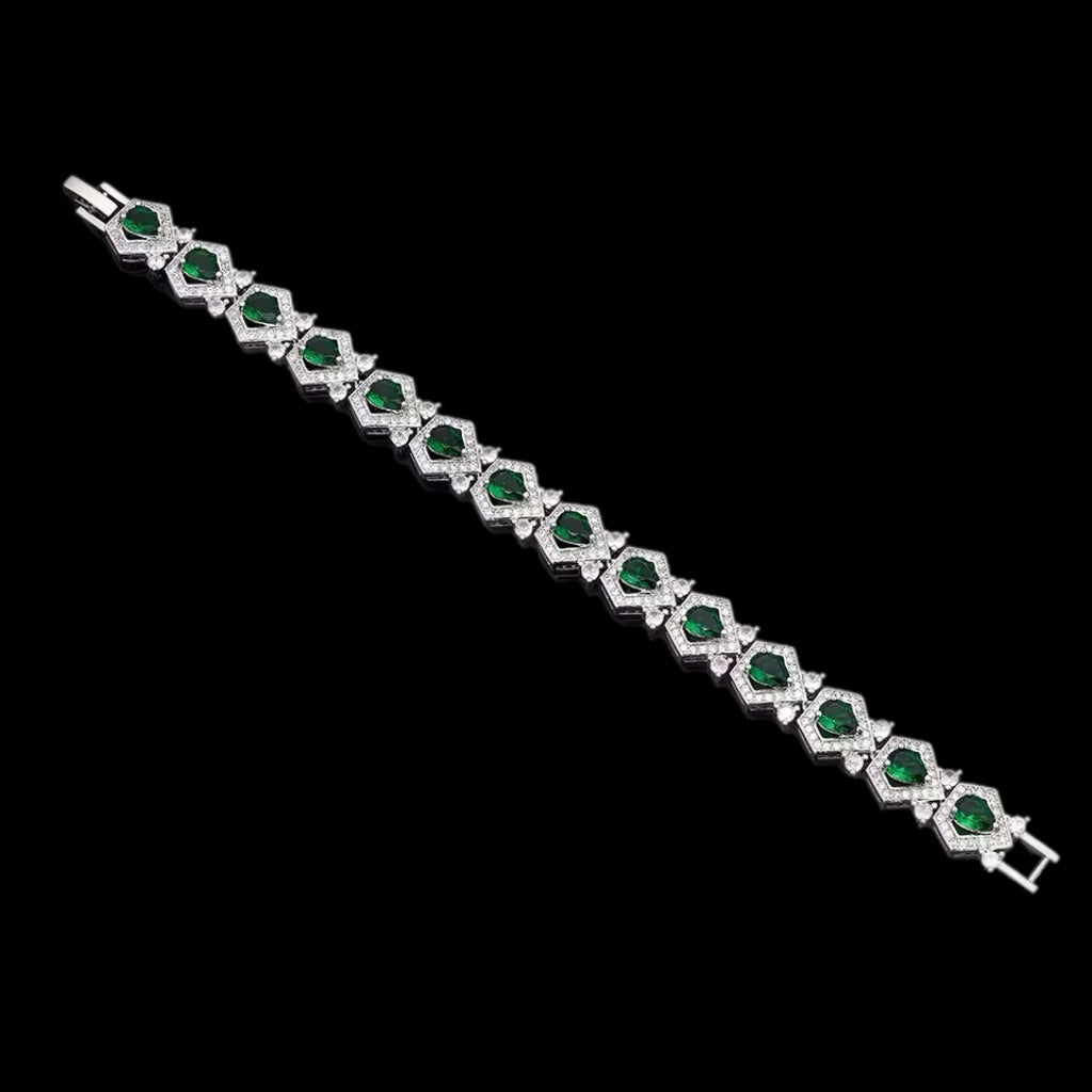 Duchess of Emerald Jewellery Set