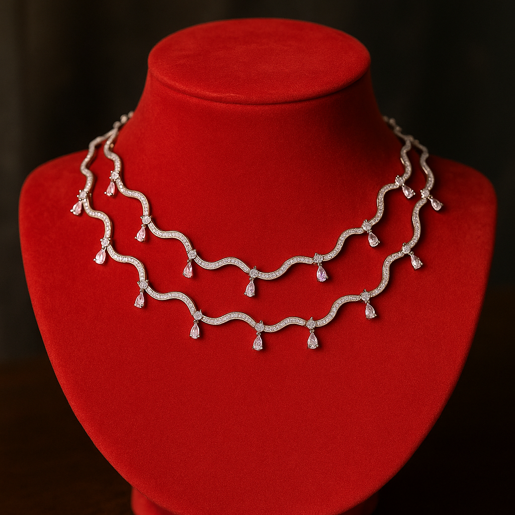 Waves Drop Necklace