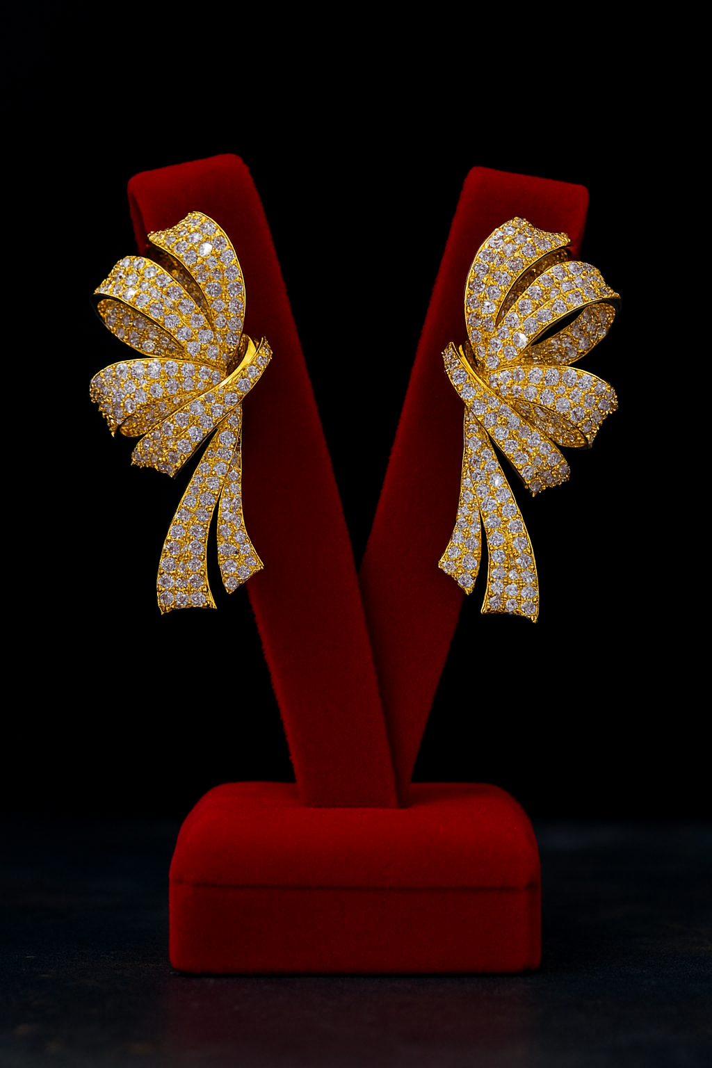 Cherubin Earrings - White Gold