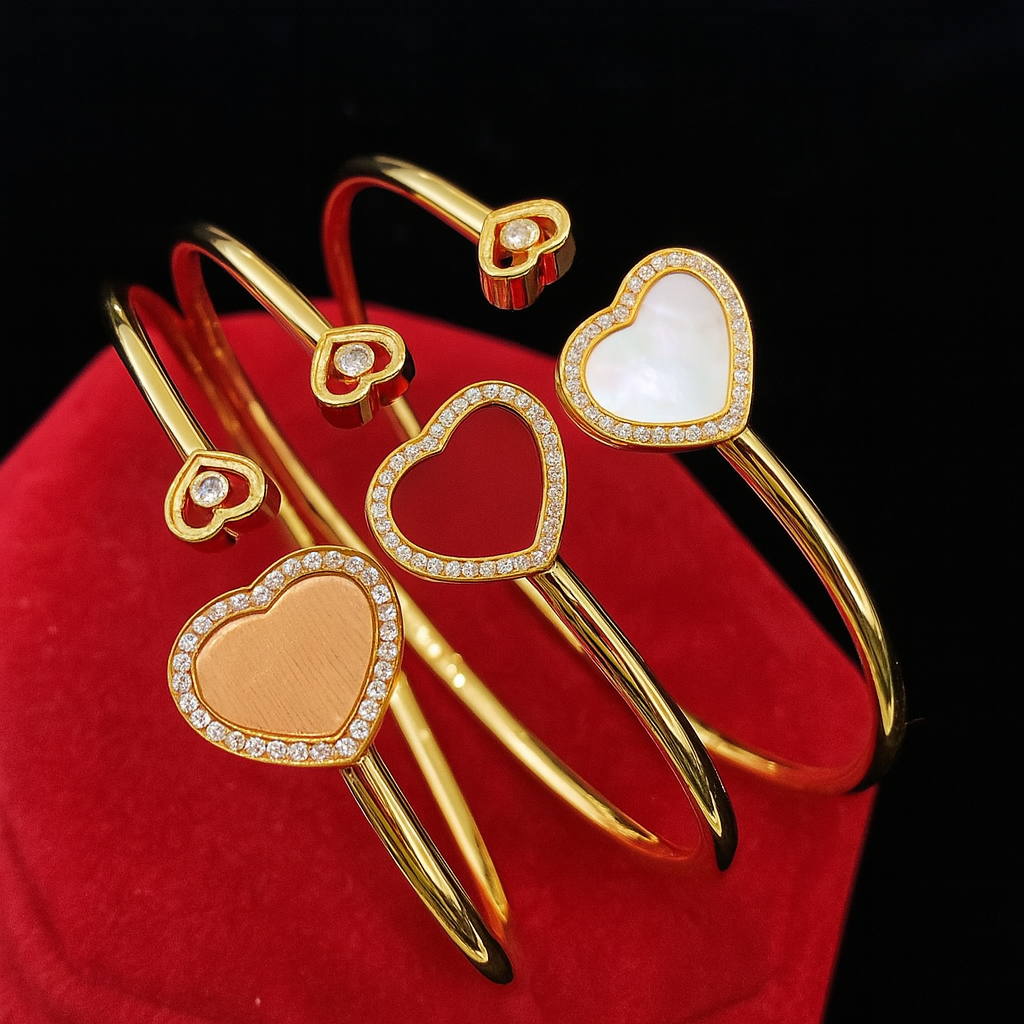 Happy Heart Bangle