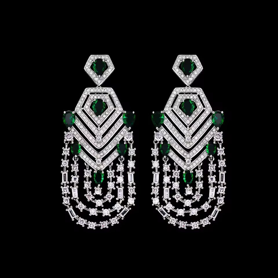 Duchess of Emerald Jewellery Set
