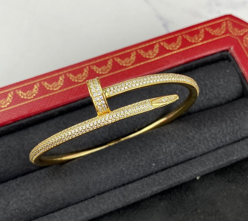 Iced Out Naill Bangle