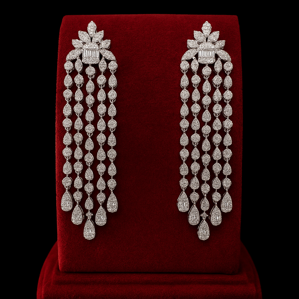 Silencio & Co. Long Drop Earrings