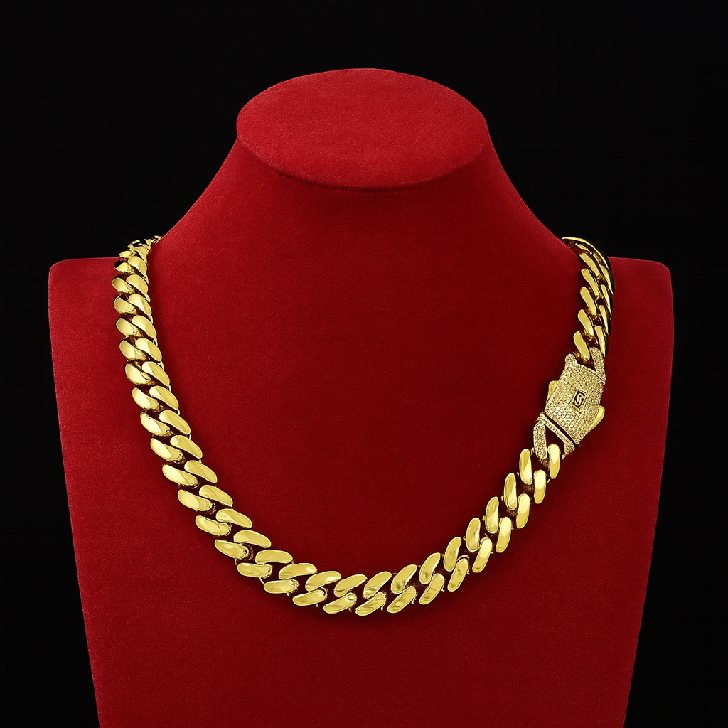 Miami Cuban Chain and Bracelet Set