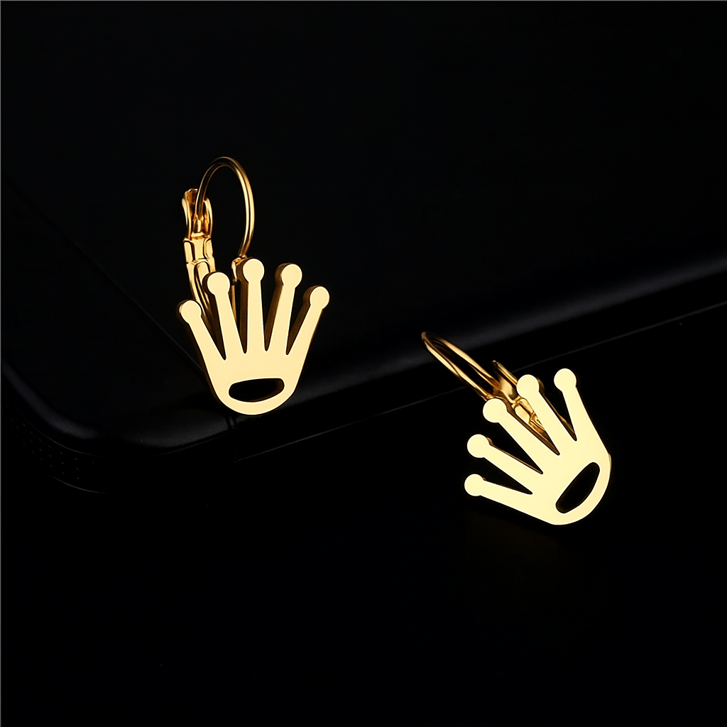 Daytona Crown Earrings