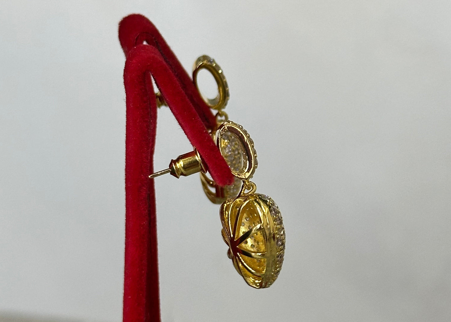 Heart Drop Earrings