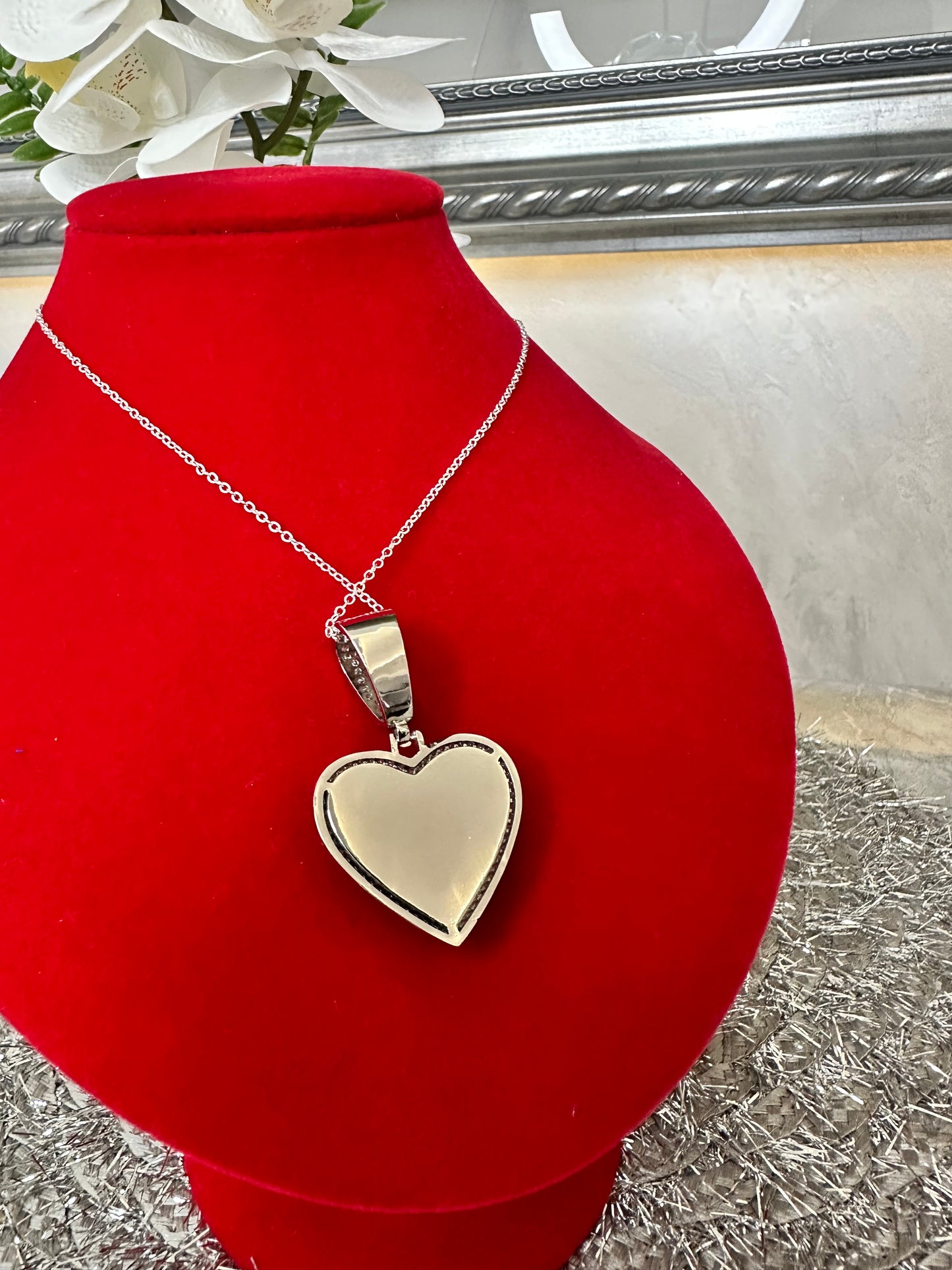 Iced Out Miami Heart Pendant