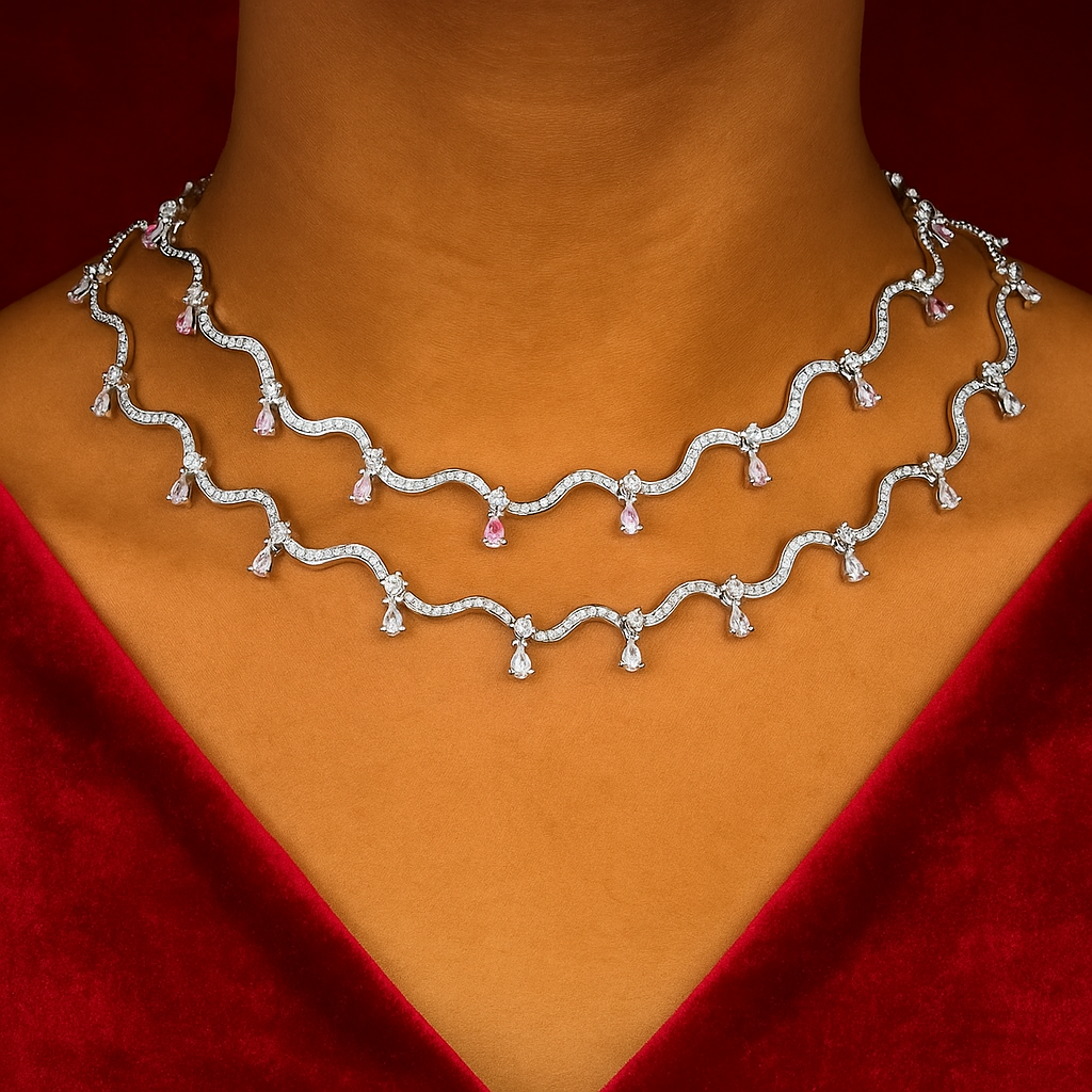 Waves Drop Necklace