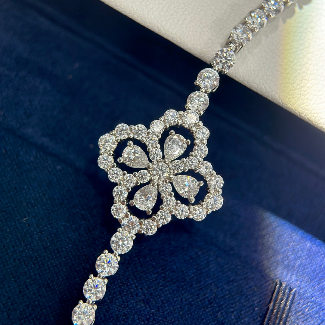 Winston Fleur Handcrafted Tennis Bracelet Set S925