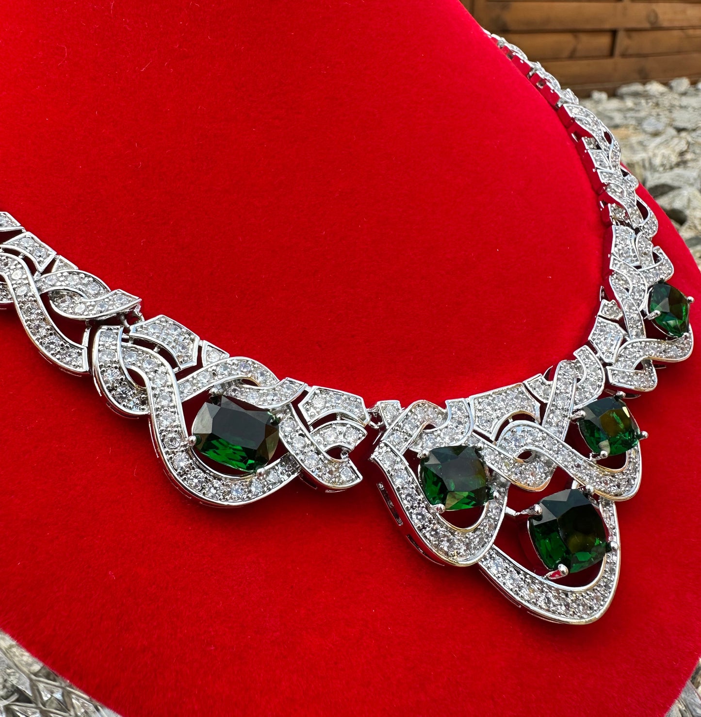 Wave Necklace & Earring Set
