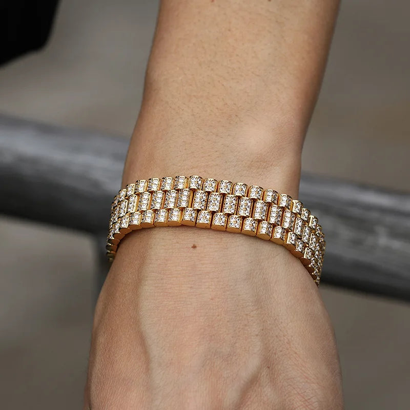 Presidential Pavé Bracelet