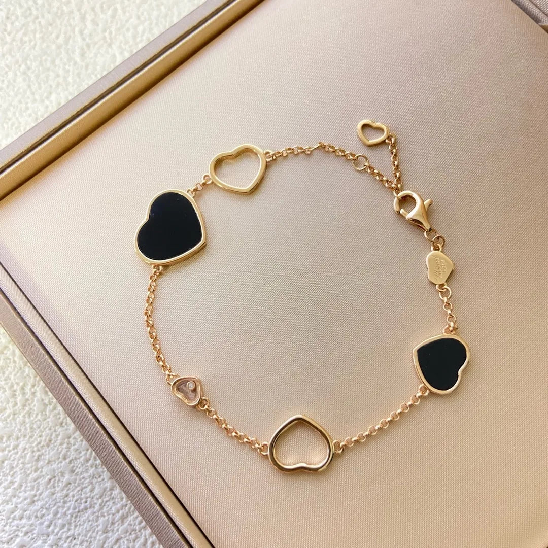 Happy Heart Charm Bracelet
