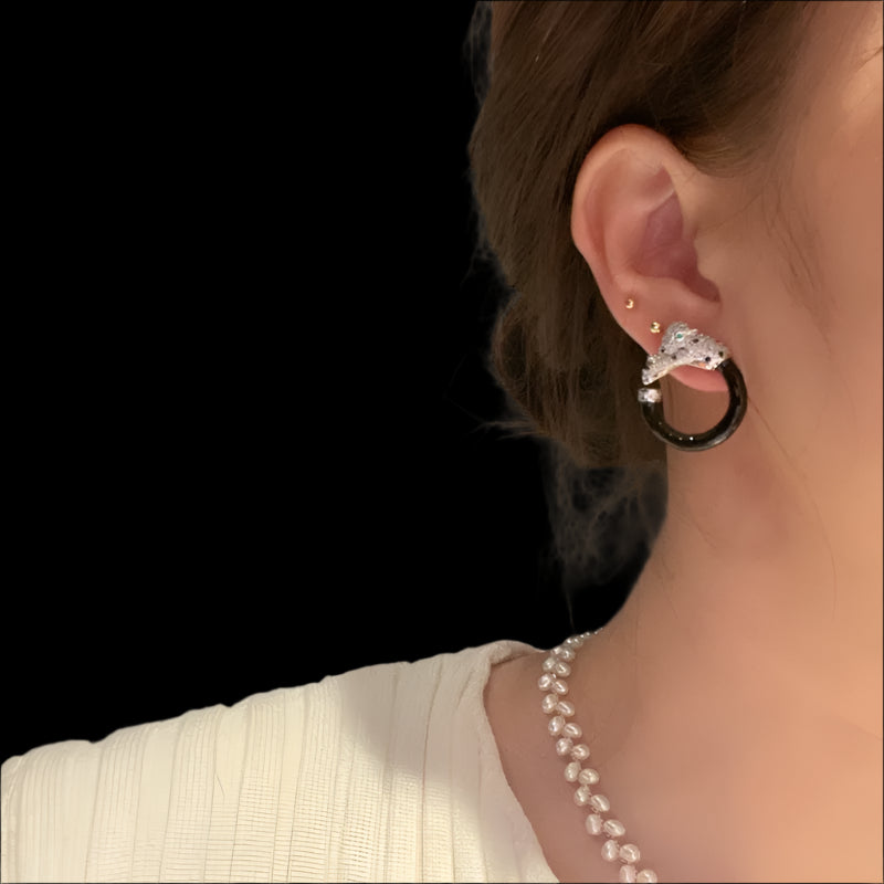 2in1 Panthere Earrings