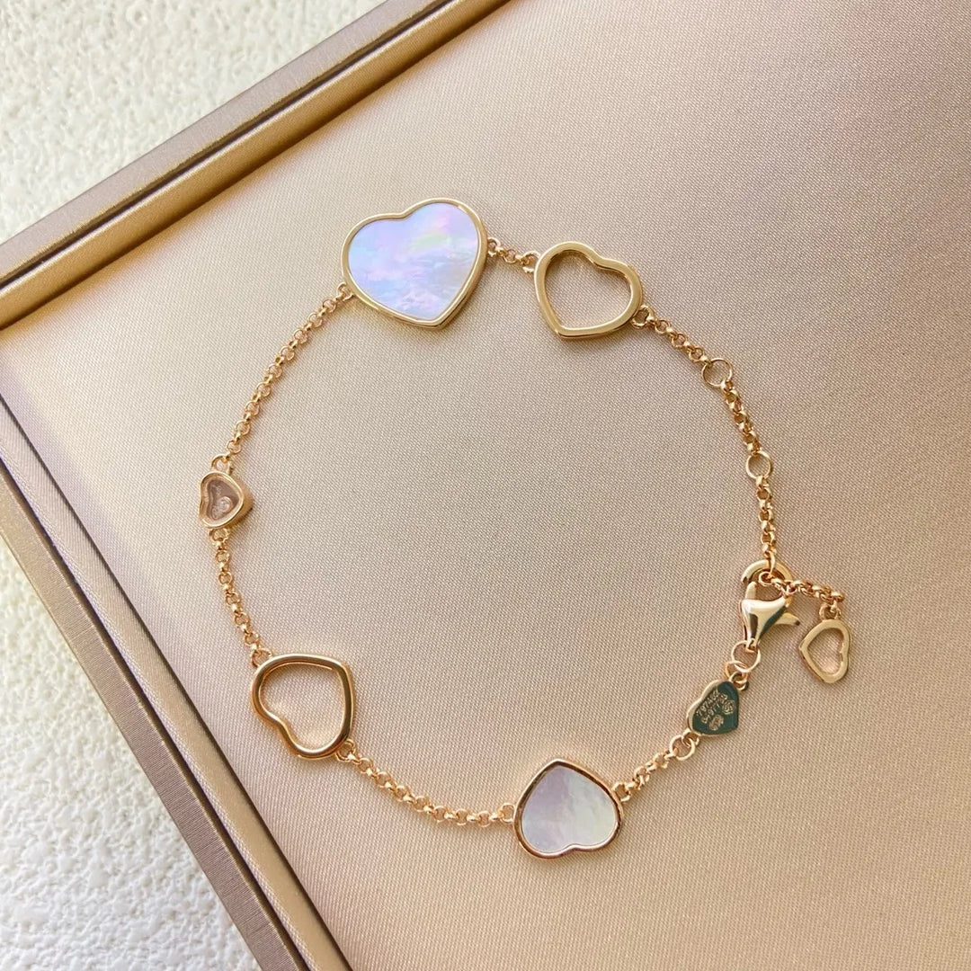 Happy Heart Charm Bracelet