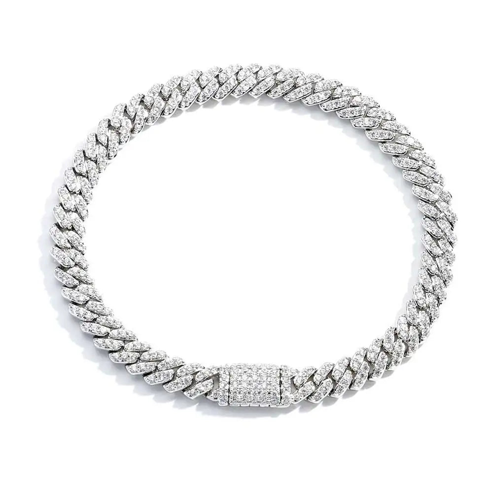 Iced Out Cuban Link Bracelet 6mm