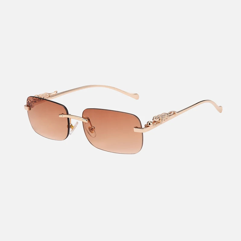 Panthère Rimless Unisex Sunglasses