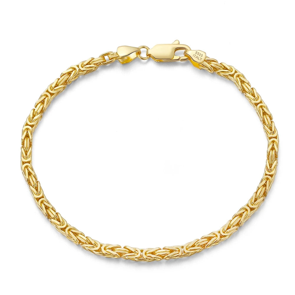 2.5mm Italian Byzantine Chain S925