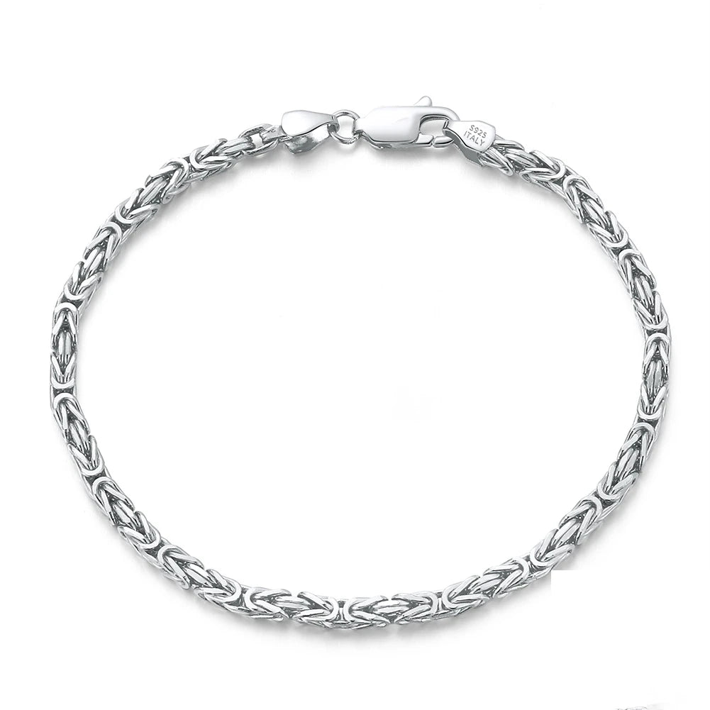 2.5mm Italian Byzantine Chain S925