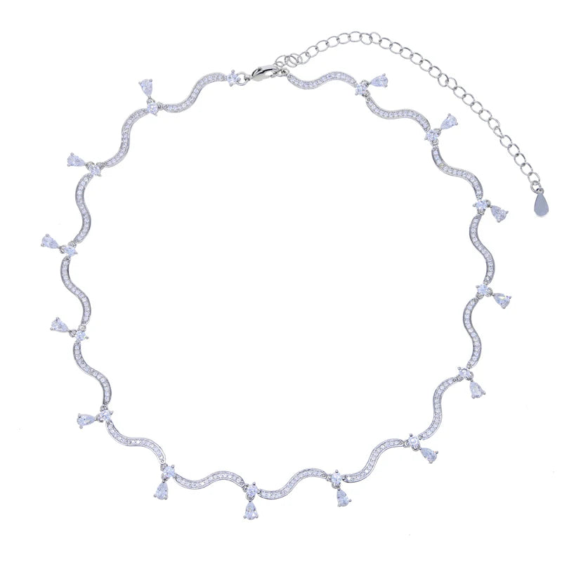 Waves Drop Necklace