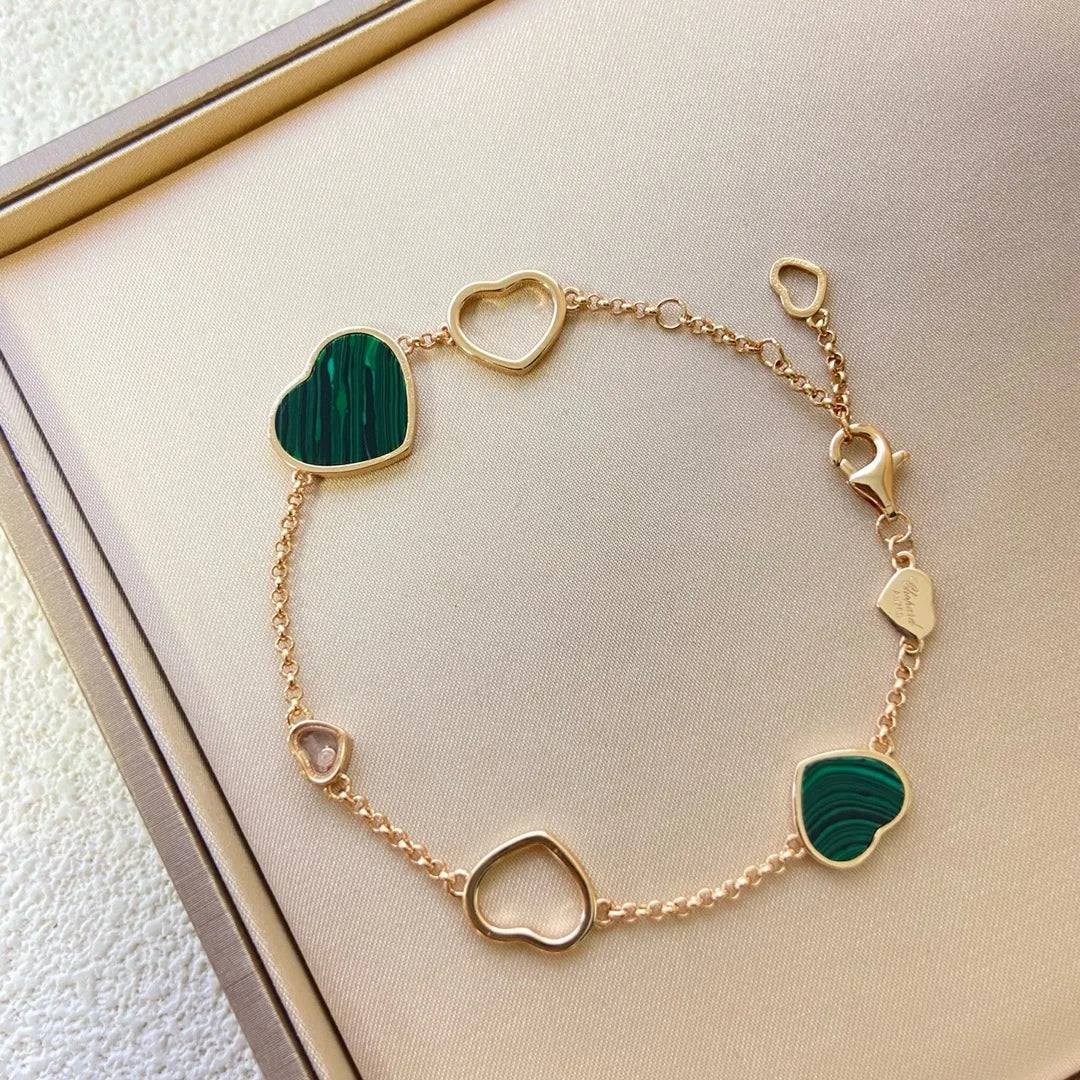 Happy Heart Charm Bracelet