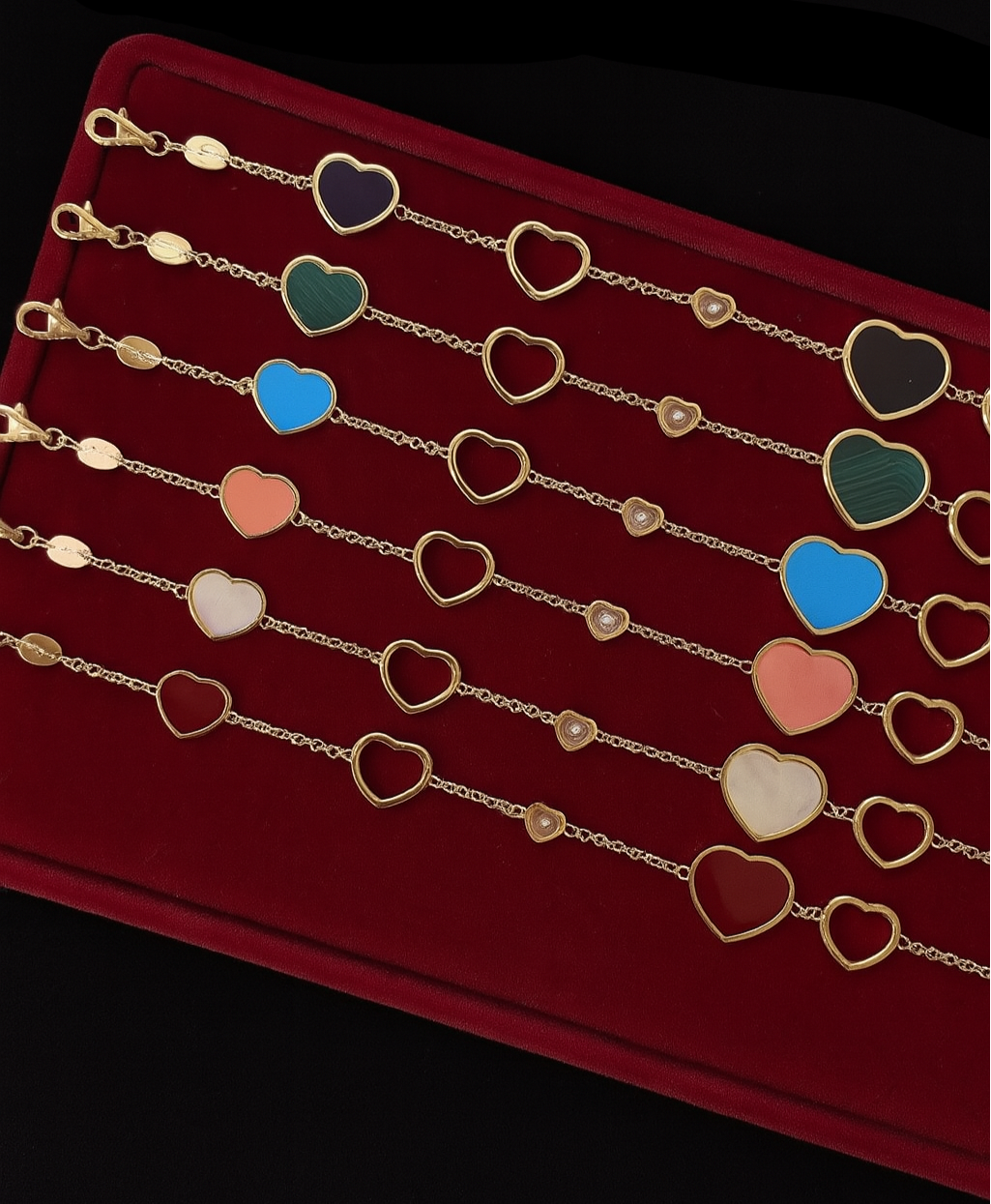 Happy Heart Charm Bracelet