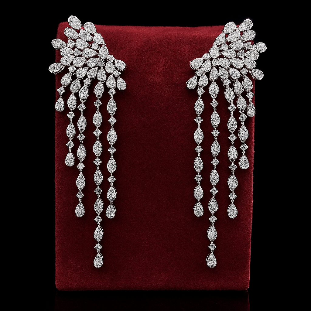 Silencio & Co. Long Drop Earrings