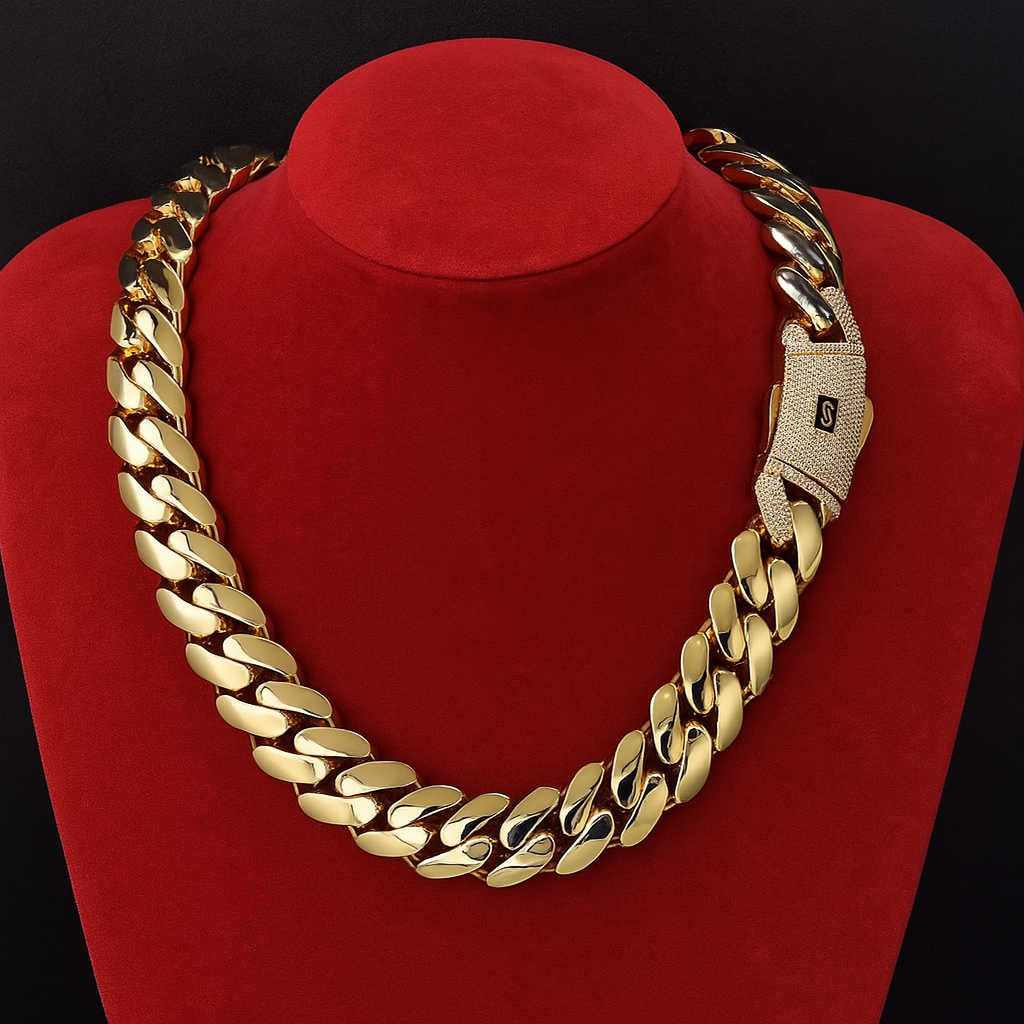 Miami Cuban Chain and Bracelet Set