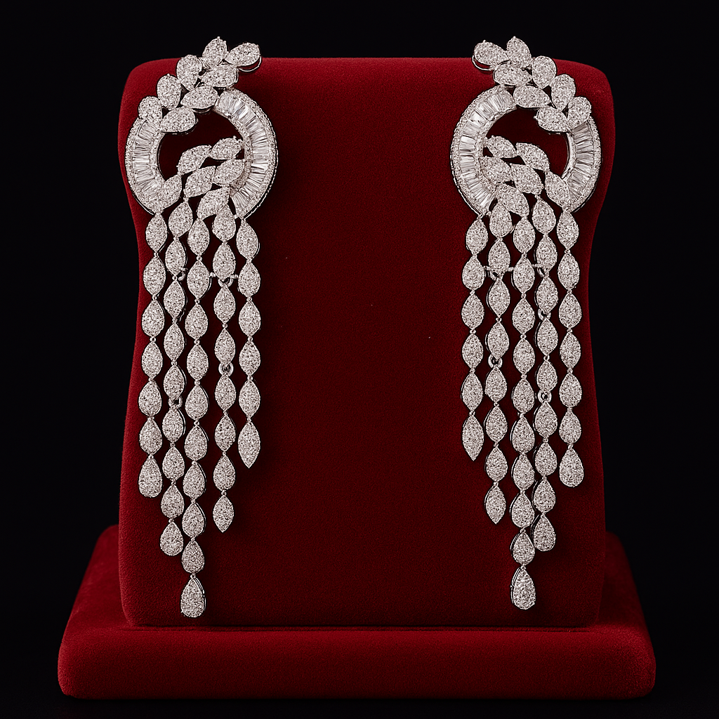 Silencio & Co. Long Drop Earrings