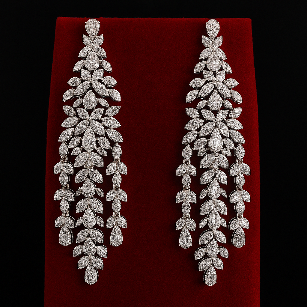 Silencio & Co. Long Drop Earrings
