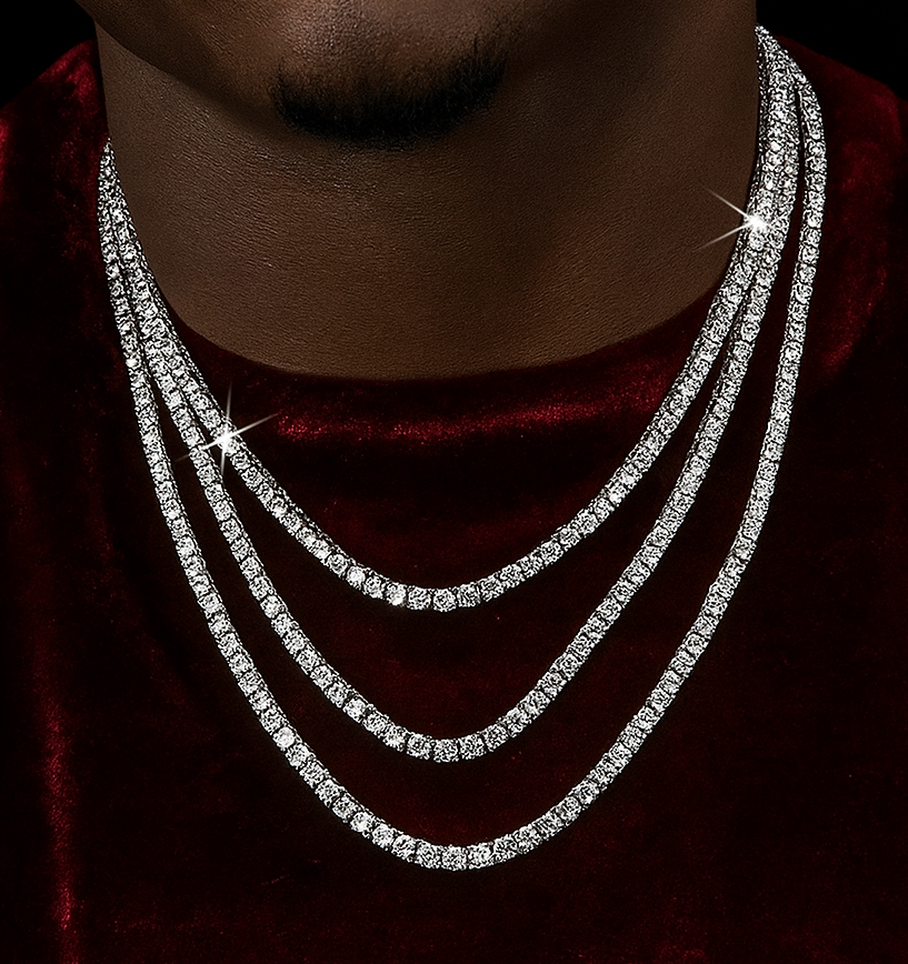 Moissanite Tennis Chain