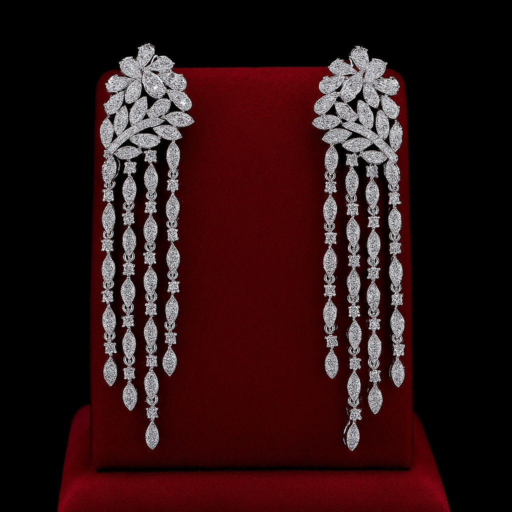 Silencio & Co. Long Drop Earrings