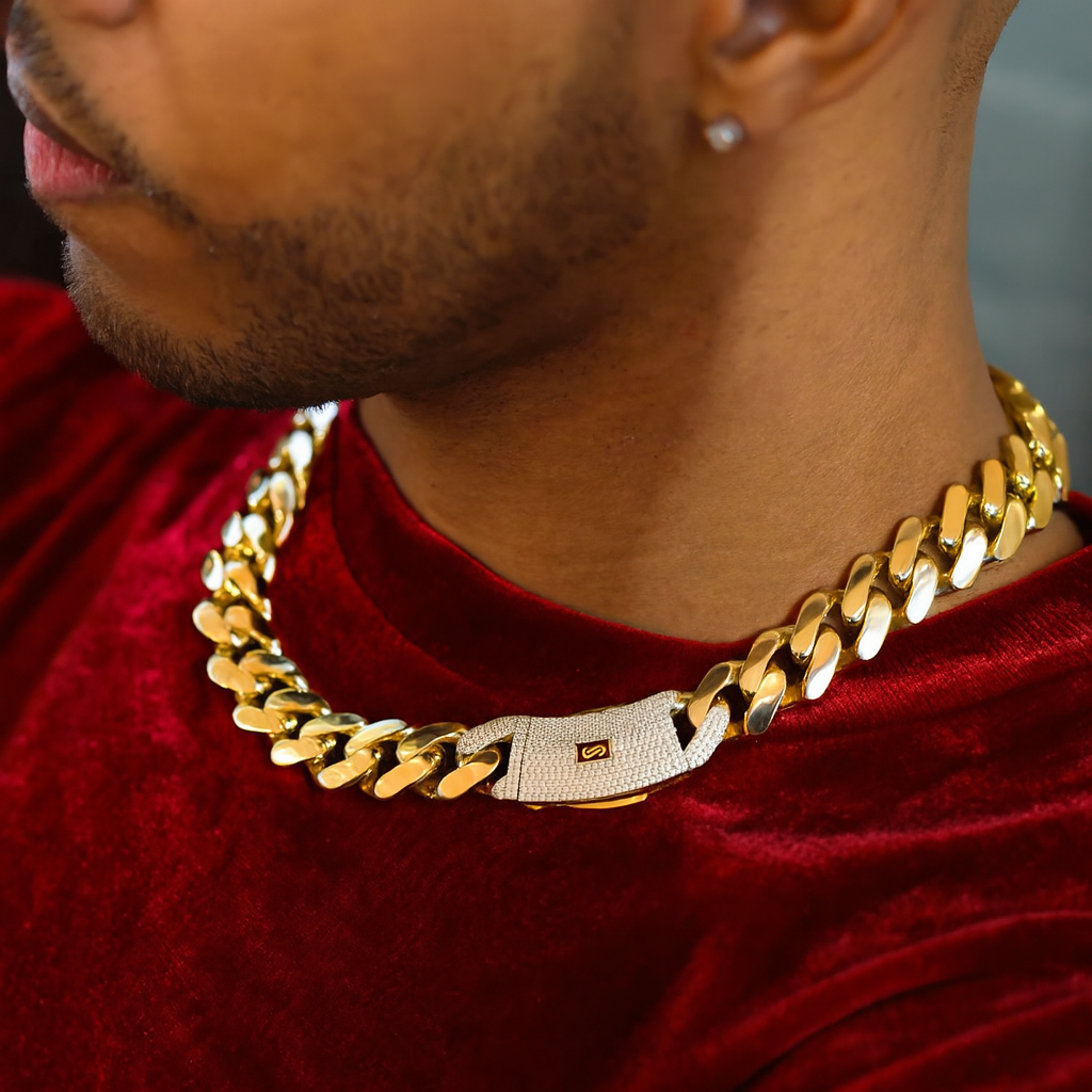 Miami Cuban Chain and Bracelet Set
