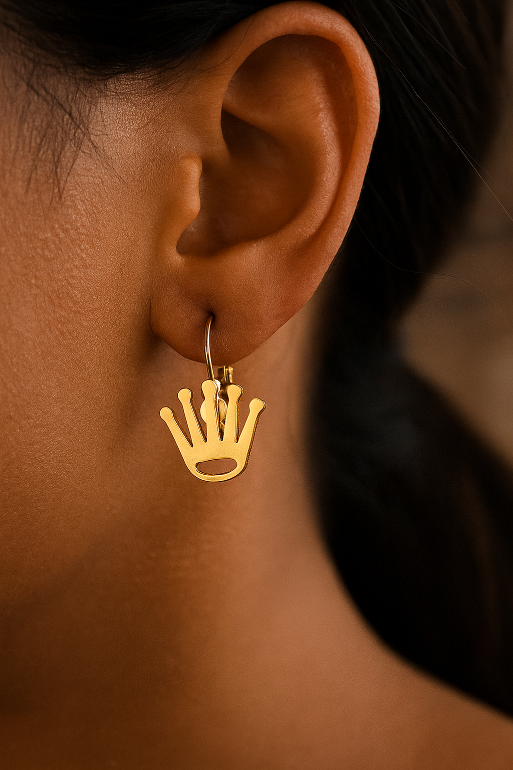 Daytona Crown Earrings