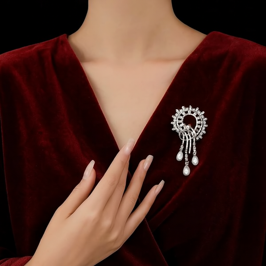 Opera Pearl Brooch