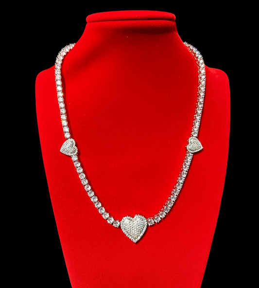 Heartbreaker™ 4mm Tennis Necklace