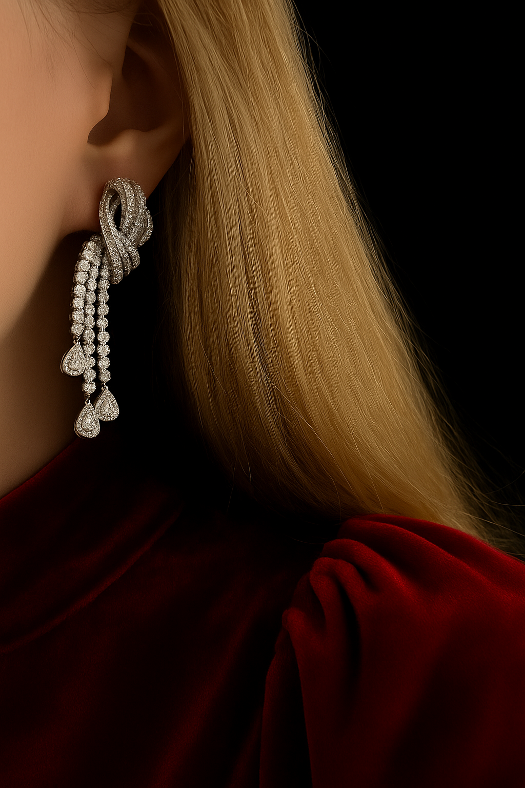 Knot Drape Earrings