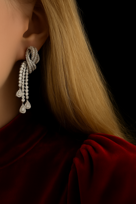 Knot Drape Earrings