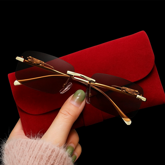 Panthère Rimless Unisex Sunglasses