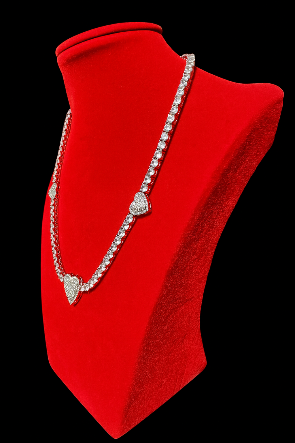 Heartbreaker™ 4mm Tennis Necklace