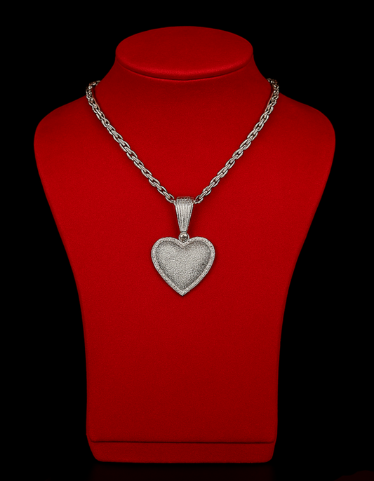 Iced Out Miami Heart Pendant