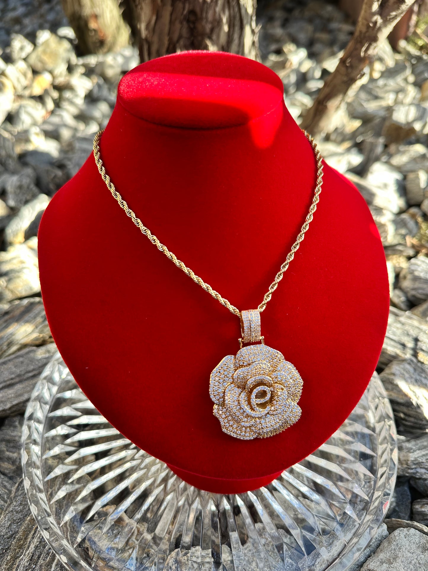 Jumbo Flower Pendant