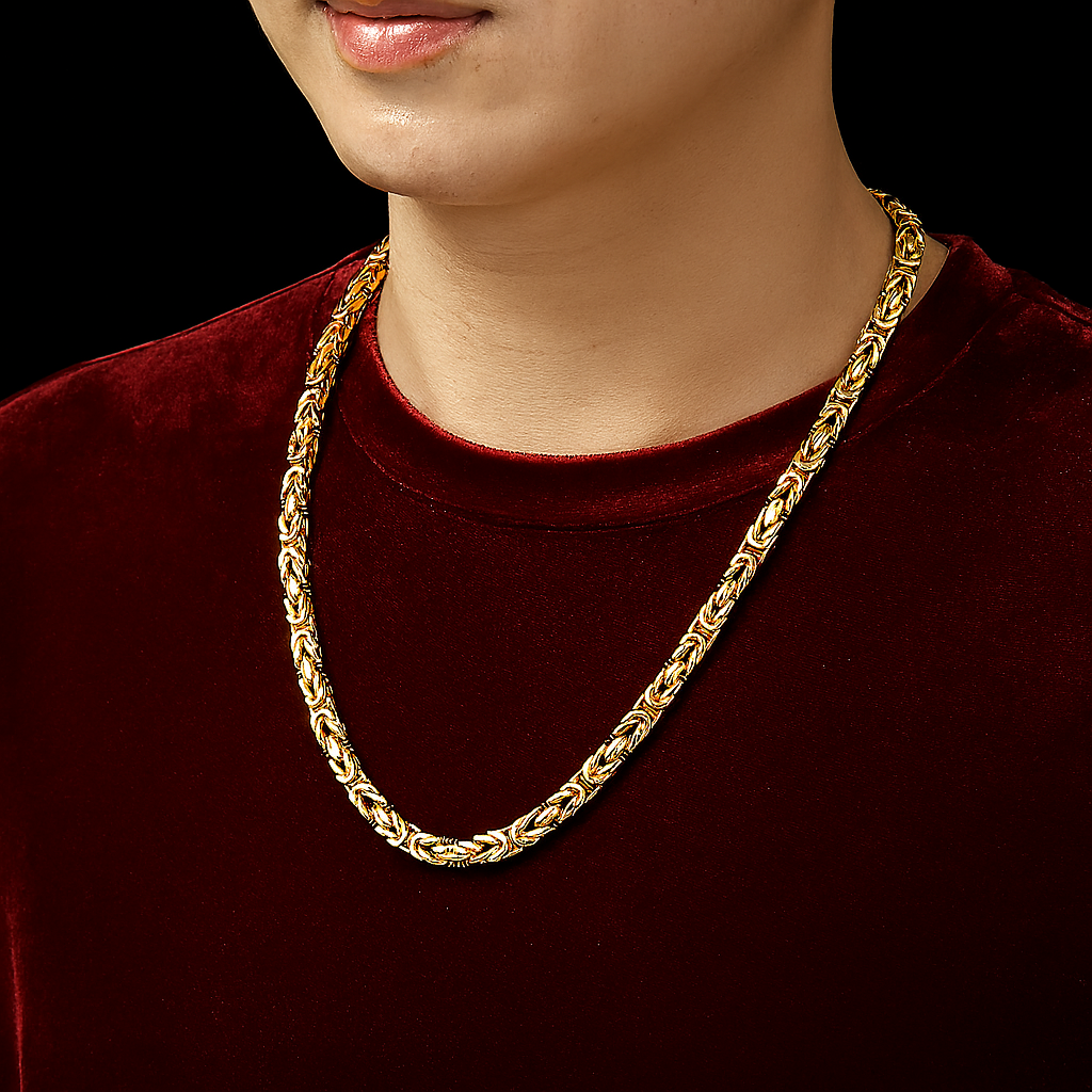 8mm Byzantine Chain