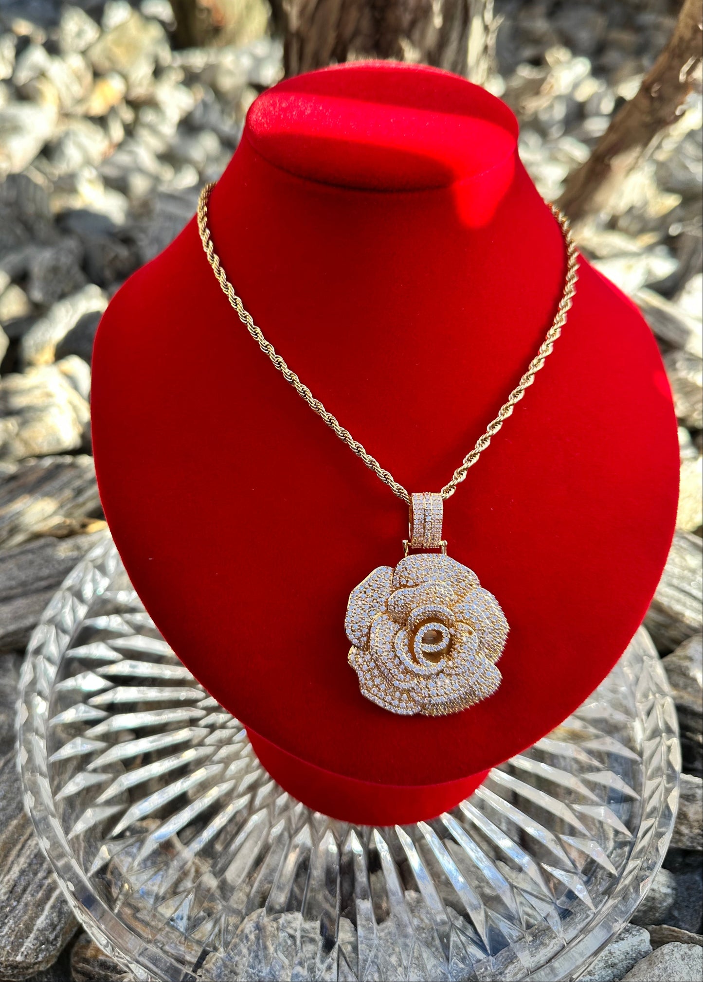 Jumbo Flower Pendant